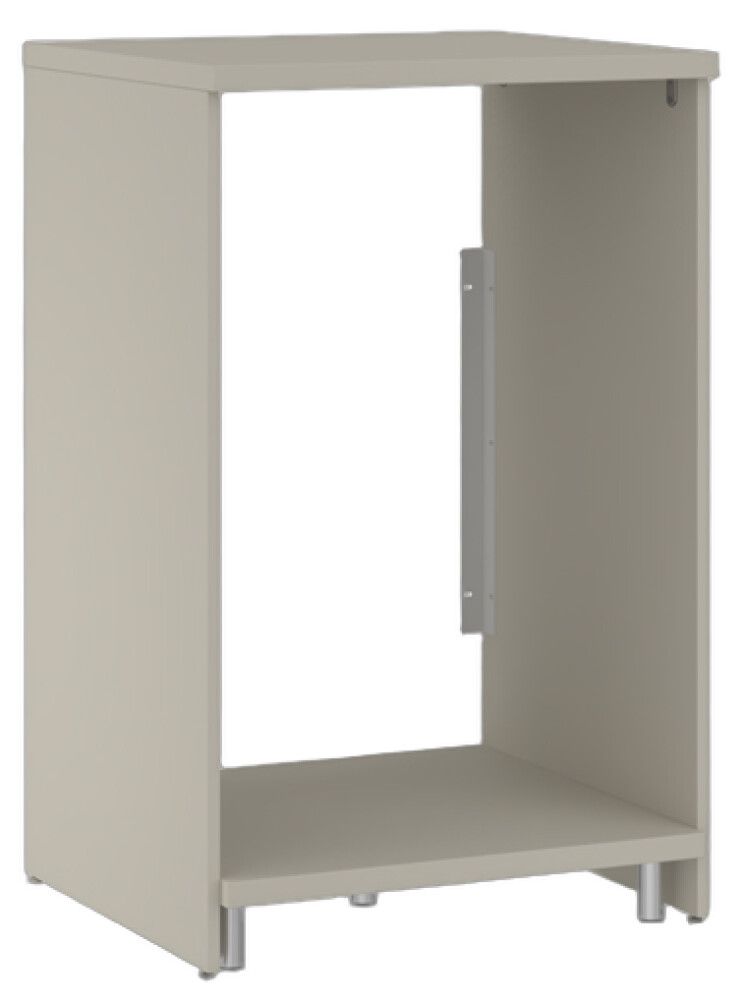 Pesukonekaappi Temal Ergo Light matta greige 65 x 60 x 104,5 cm