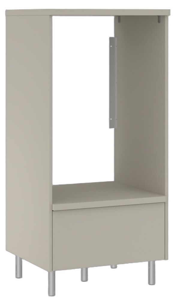 Pesukonekaappi Temal Ergo Single matta greige 65 x 60 x 128,5 cm