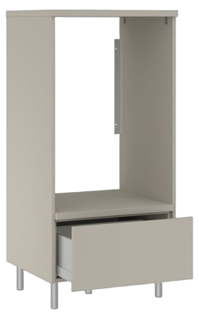 Pesukonekaappi Temal Ergo Single matta greige 65 x 60 x 128,5 cm