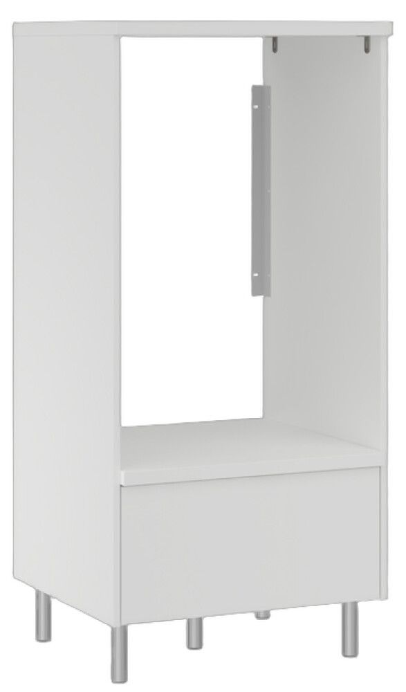 Pesukonekaappi Temal Ergo Single mattavalkoinen 65 x 60 x 128,5 cm