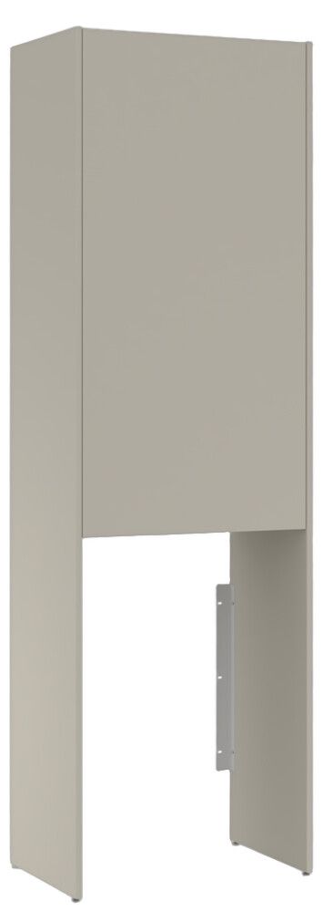Pesukonekaappi Temal Ergo Store matta greige 65 x 58 x 210,8 cm