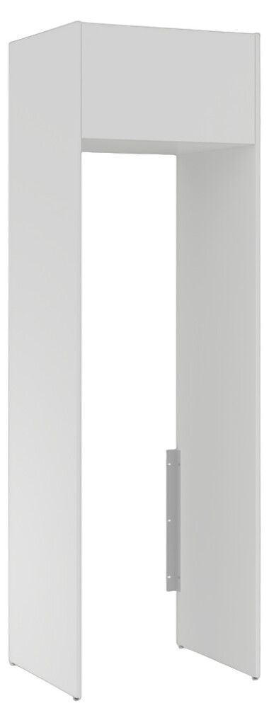 Pesukonekaappi Temal Ergo Tower mattavalkoinen 60 x 58 x 210,8 cm