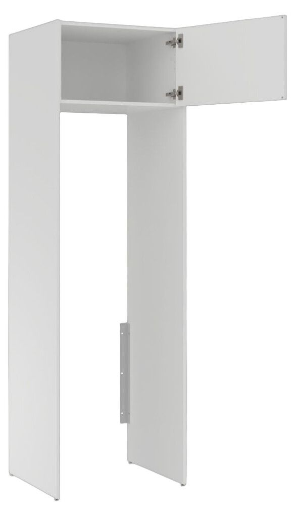 Pesukonekaappi Temal Ergo Tower mattavalkoinen 60 x 58 x 210,8 cm