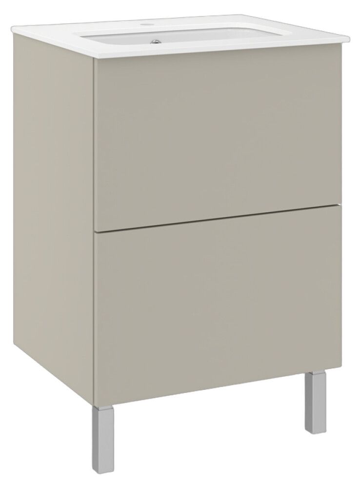 Allaskaappi Temal Ilona 2 matta greige 61 x 50 x 90 cm