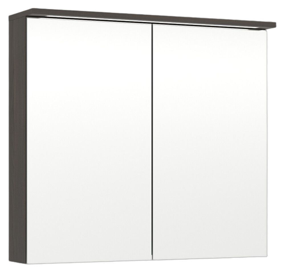 LED-peilikaappi Temal Unic ruskea saarni 100 x 20 x 72,7 cm, 2 ovea