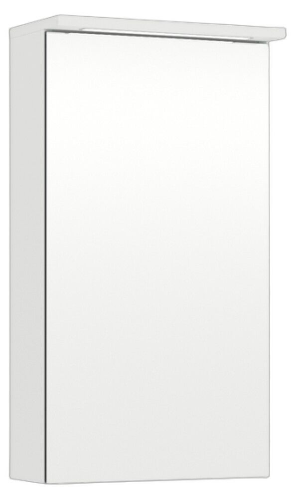 LED-peilikaappi Temal Unic mattavalkoinen 40 x 20 x 72,7 cm, 1 ovi