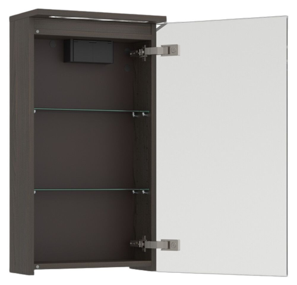 LED-peilikaappi Temal Unic ruskea saarni 40 x 20 x 72,7 cm, 1 ovi