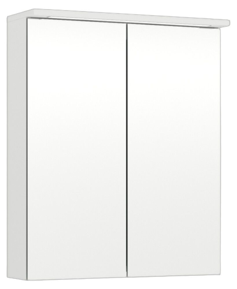 LED-peilikaappi Temal Unic mattavalkoinen 50 x 20 x 72,7 cm, 2 ovea