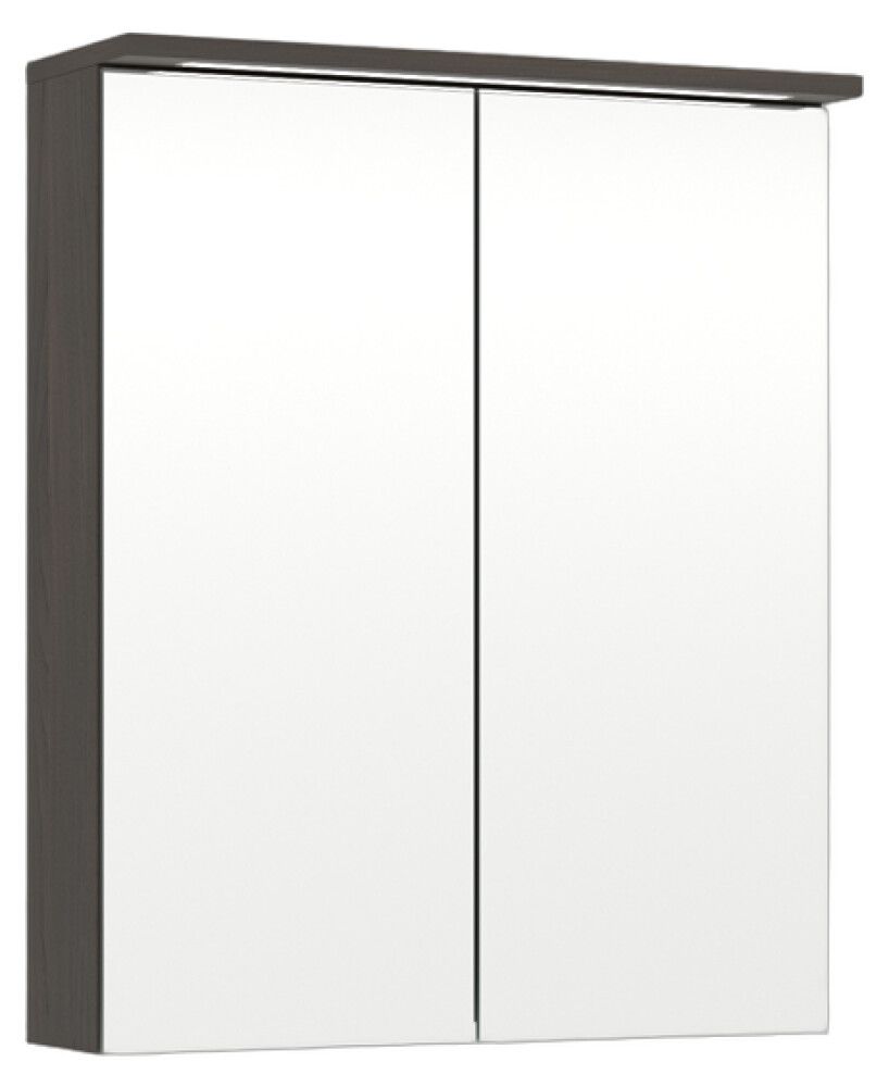 LED-peilikaappi Temal Unic ruskea saarni 60 x 20 x 72,7 cm, 2 ovea