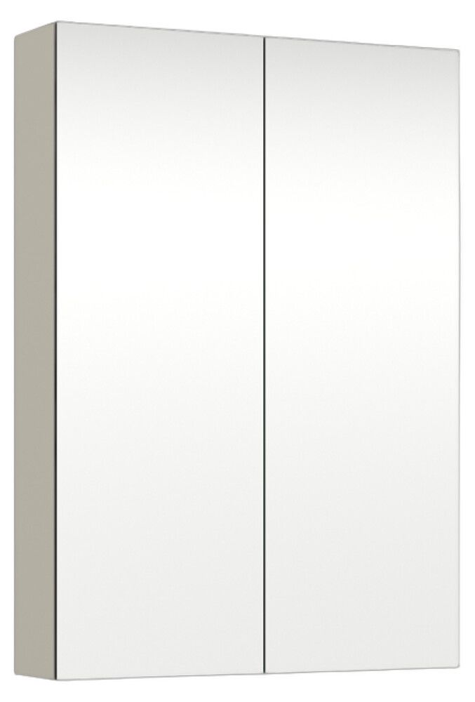 Peilikaappi Temal Emina matta greige 60 x 15 x 85 cm, 2 ovea