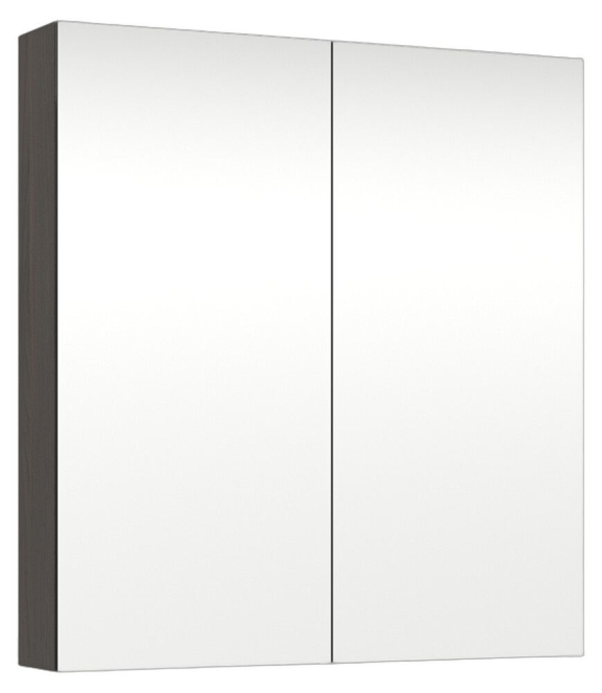 Peilikaappi Temal Emina ruskea saarni 80 x 15 x 85 cm, 2 ovea