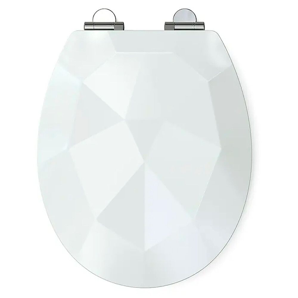 WC-istuinkansi Poseidon Brillant valkoinen 46,5 x 37,3 cm