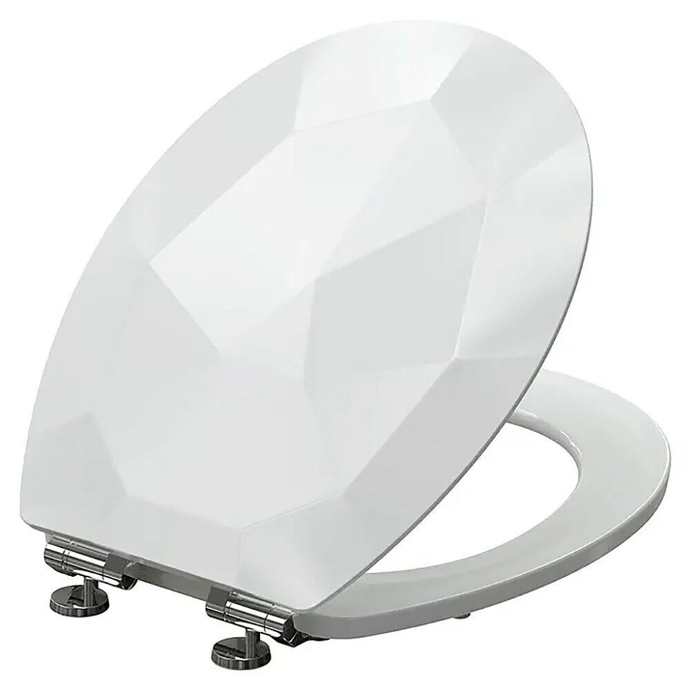 WC-istuinkansi Poseidon Brillant valkoinen 46,5 x 37,3 cm