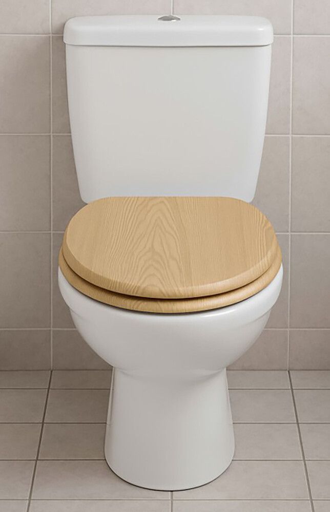 WC-istuinkansi Poseidon tammi 37,6 x 47 cm