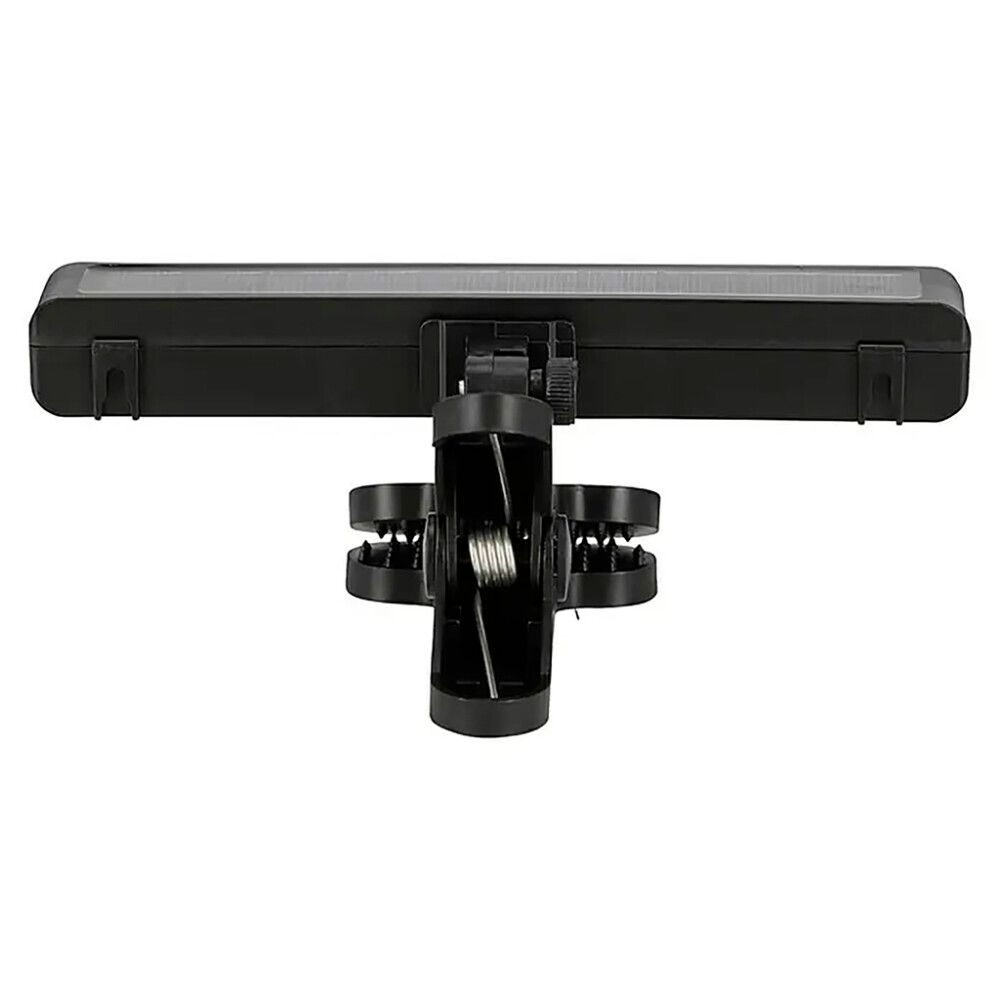 LED-solarvalaisin BAUHAUS nipistinkiinnityksellä musta 19,8 x 2,5 x 3,2 cm