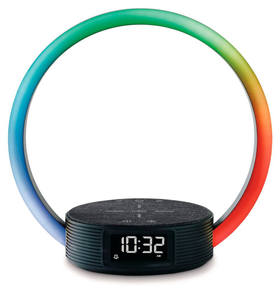 Herätysvalo Beurer WL 65 latausasemalla musta Ø 24 x 14 cm