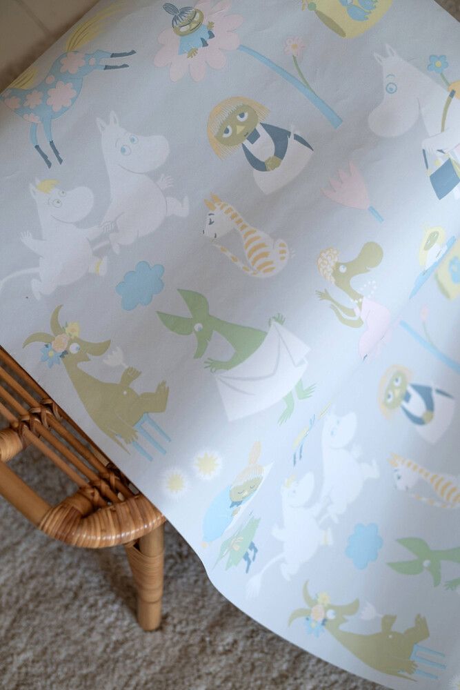 Kuitutapetti Sandudd Muumi Aarre 5460-1