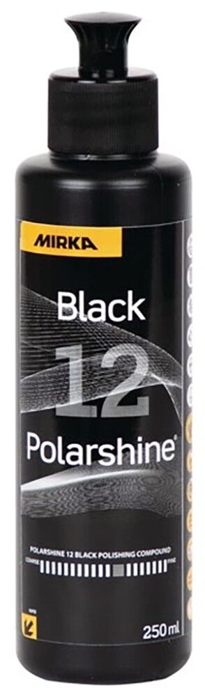 Musta kiillotusaine Mirka Polarshine 12 250 ml