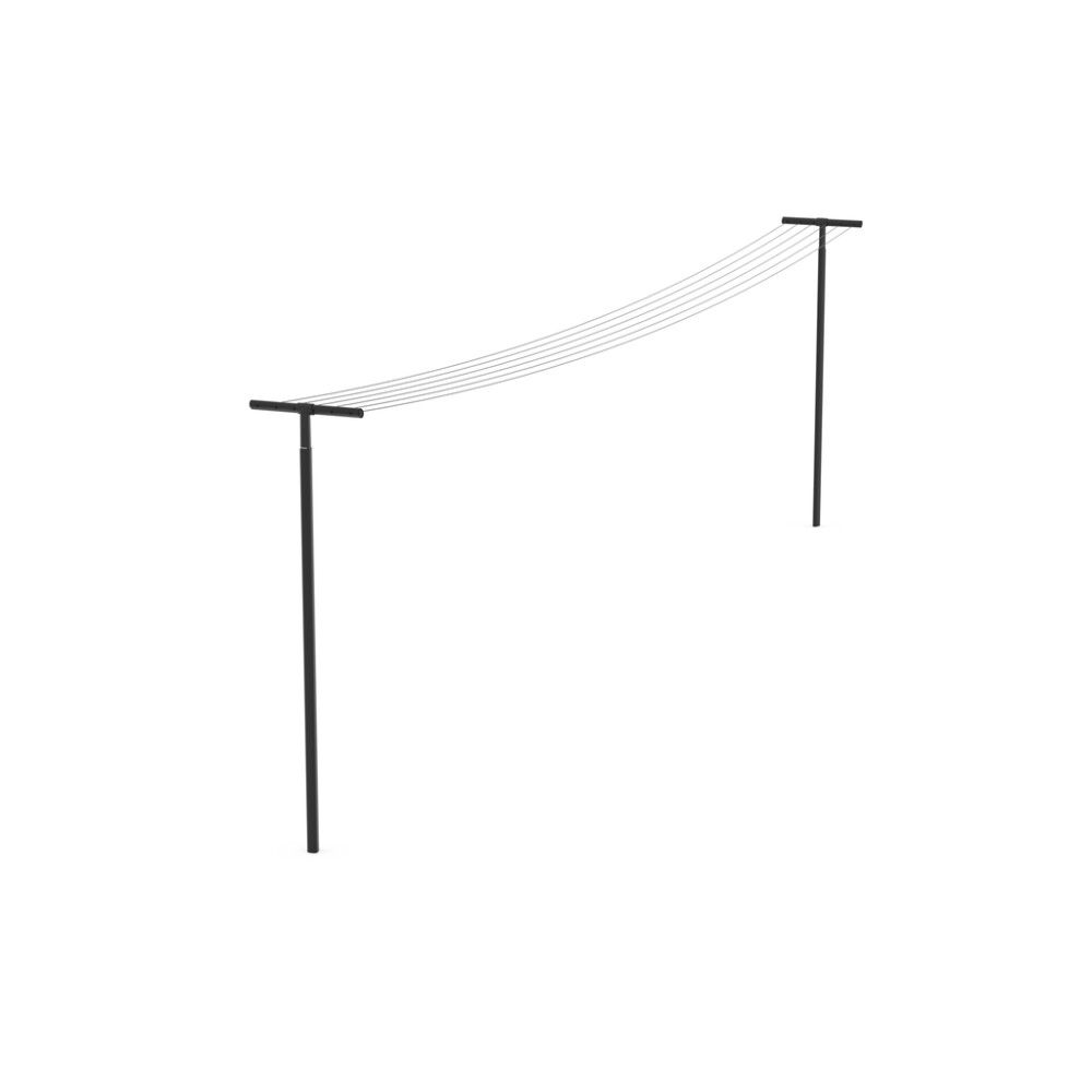 Pyykinkuivausteline Brabantia Hangout musta