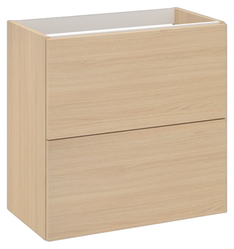 Allaskaappi Temal Design Universal vaalea tammi 60 x 33 x 58,8 cm, 2 ltk