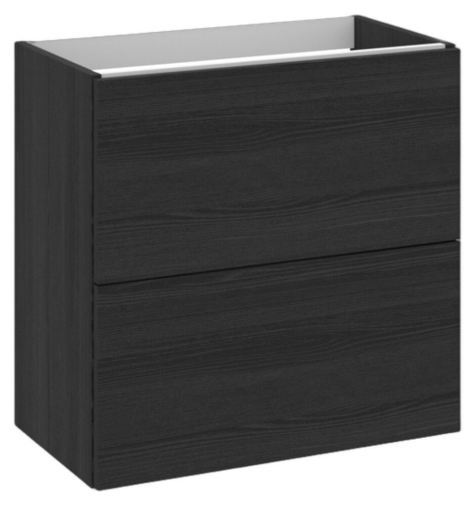 Allaskaappi Temal Design Universal musta puu 60 x 33 x 58,8 cm, 2 ltk