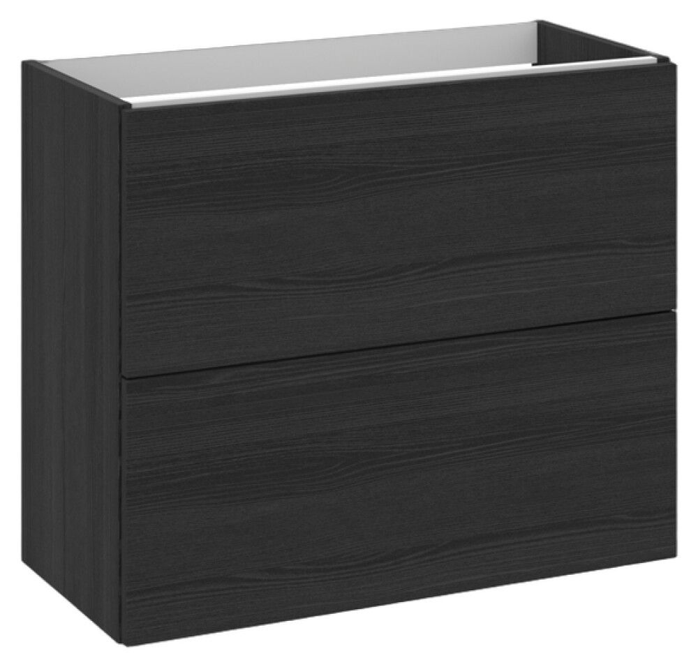 Allaskaappi Temal Design Universal musta puu 70 x 33 x 58,8 cm, 2 ltk