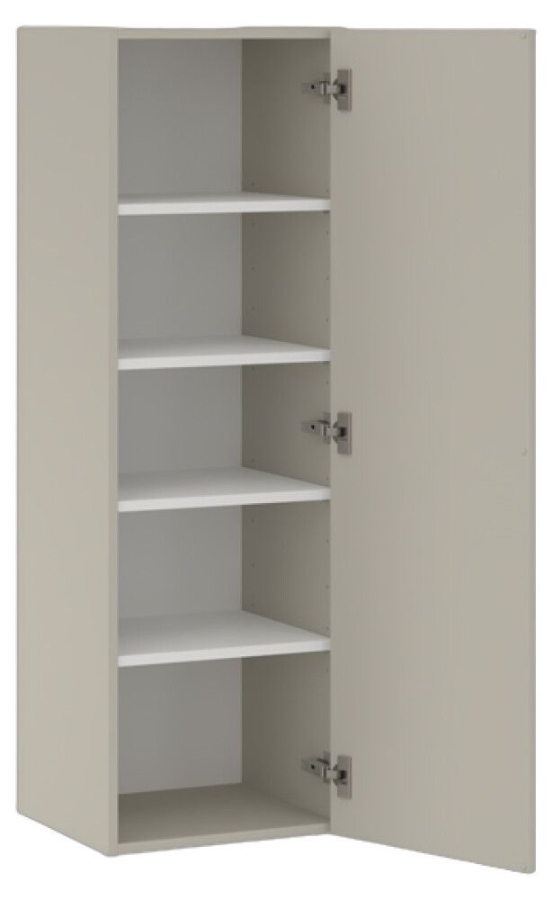 Puolikorkea kaappi Temal matta greige 40 x 20 x 123,4 cm