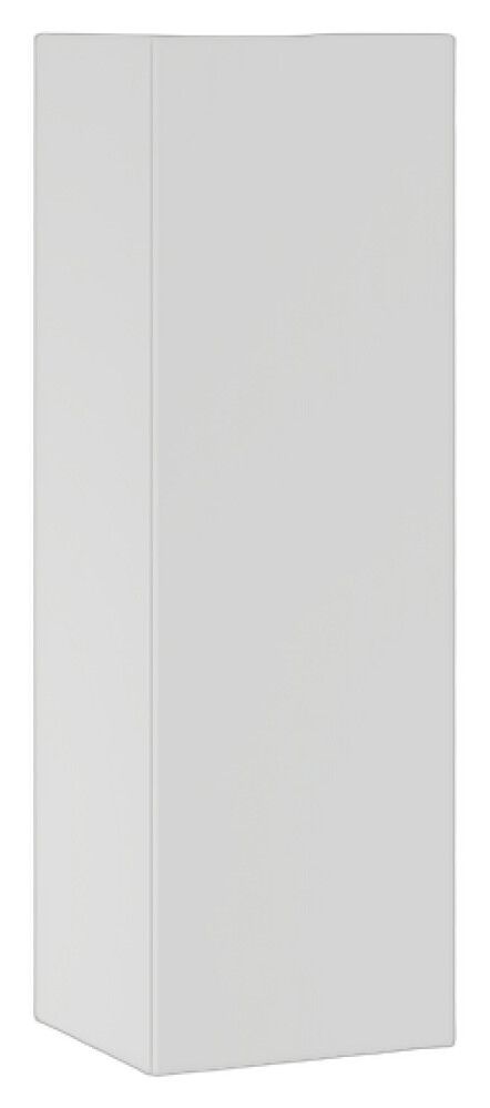 Puolikorkea kaappi Temal mattavalkoinen 40 x 20 x 123,4 cm