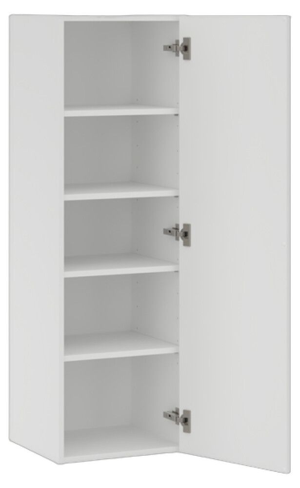 Puolikorkea kaappi Temal mattavalkoinen 40 x 20 x 123,4 cm