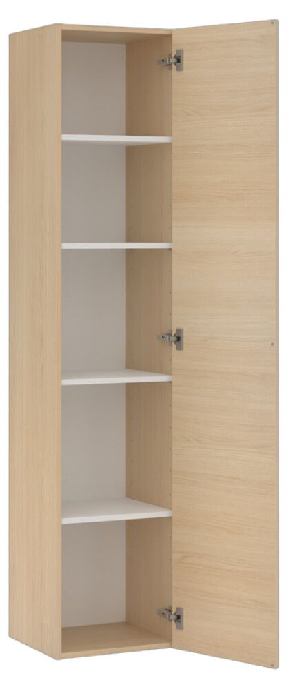 Korkea kaappi Temal vaalea tammi 30 x 33 x 182 cm