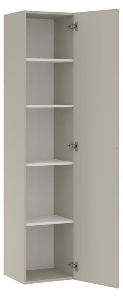 Korkea kaappi Temal matta greige 30 x 33 x 182 cm