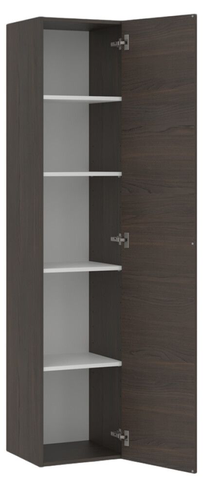 Korkea kaappi Temal ruskea saarni 30 x 33 x 182 cm