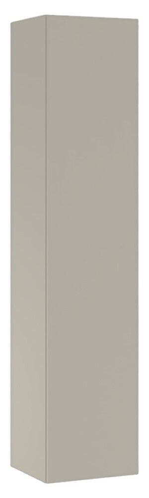 Korkea pyykkikaappi Temal matta greige 40 x 38 x 182 cm