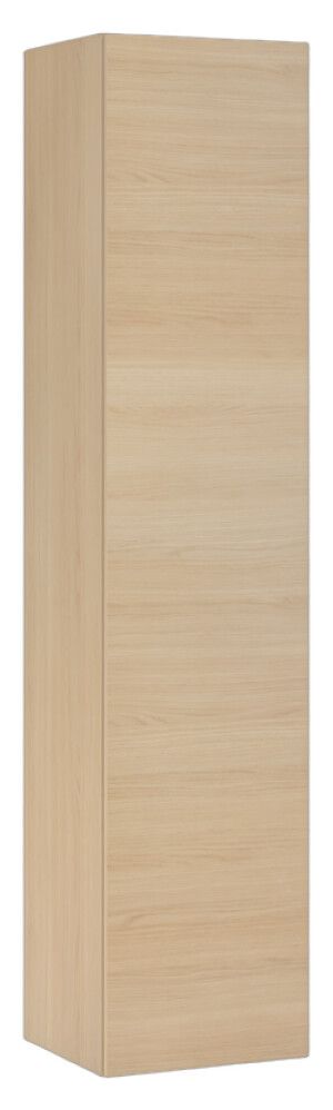 Korkea pyykkikaappi Temal vaalea tammi 50 x 38 x 182 cm