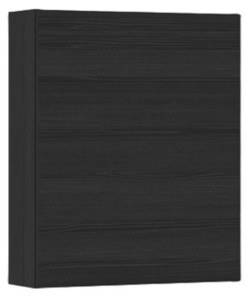 Seinäkaappi Temal musta puu 60 x 20 x 72,7 cm