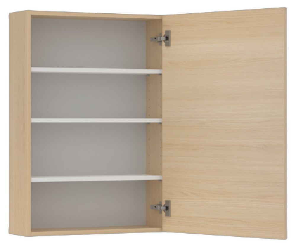 Seinäkaappi Temal vaalea tammi 30 x 20 x 85 cm