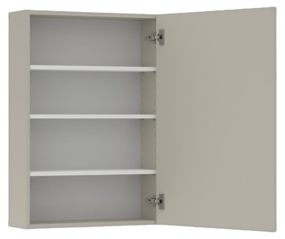 Seinäkaappi Temal matta greige 50 x 20 x 85 cm