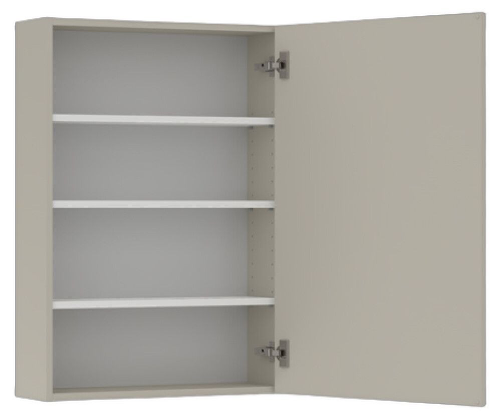 Seinäkaappi Temal matta greige 60 x 20 x 85 cm