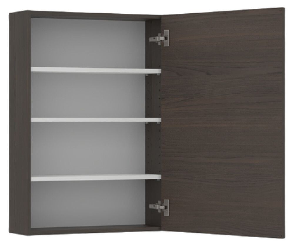 Seinäkaappi Temal ruskea saarni 60 x 20 x 85 cm