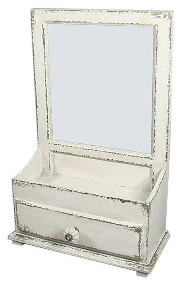 Pöytälokero peilillä Weiste