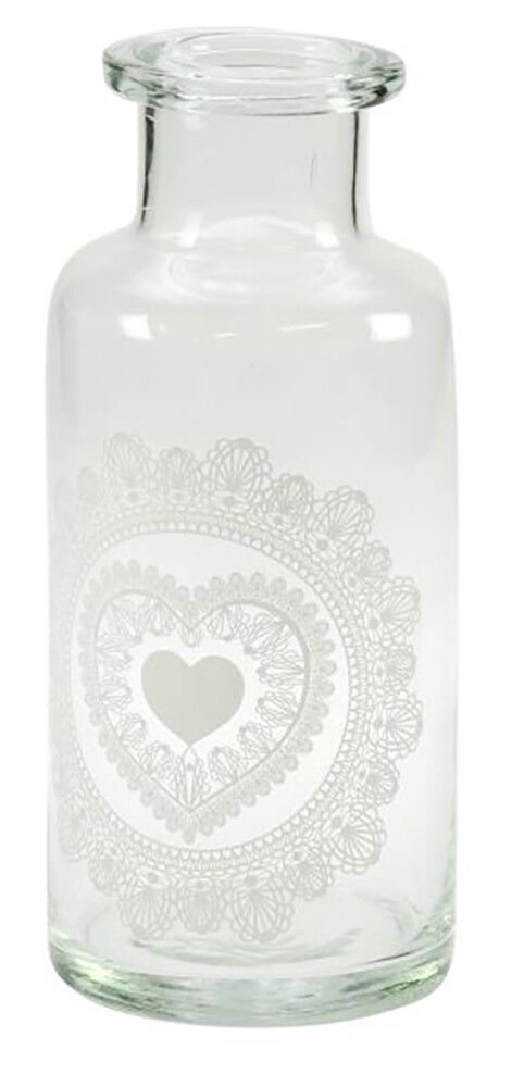 Lasipullo Weiste Pitsisydän