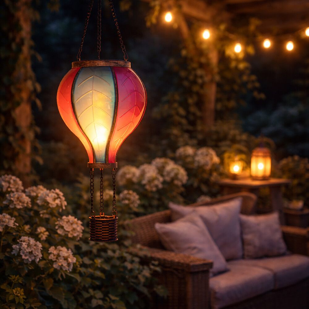 Solar kuumailmapallo Ø 10,8 x 38 cm IP44