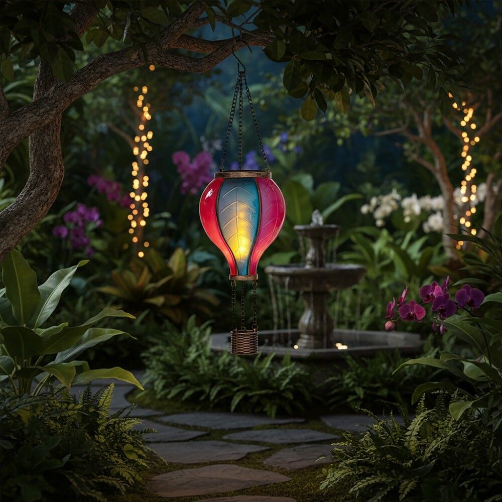 Solar kuumailmapallo Ø 10,8 x 38 cm IP44