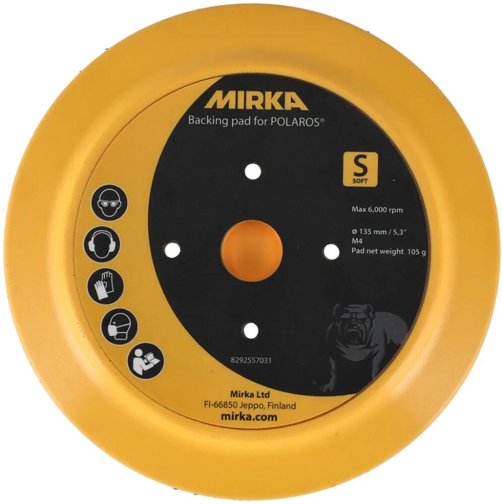 Alustalla Mirka Polaros pehmeä 135 mm