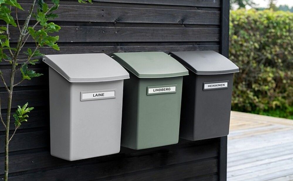 Postilaatikko Orthex hiekanharmaa 34 x 21 x 43,5 cm