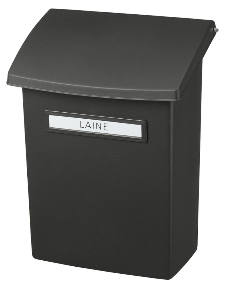Postilaatikko Orthex hiilenmusta 34 x 21 x 43,5 cm