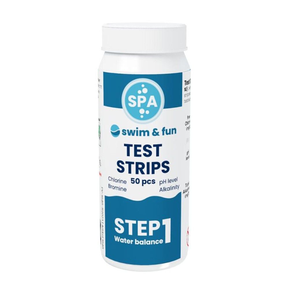 SPA-testiliuskat Swim & Fun pH 7.0–7.4 50 kpl/pkt