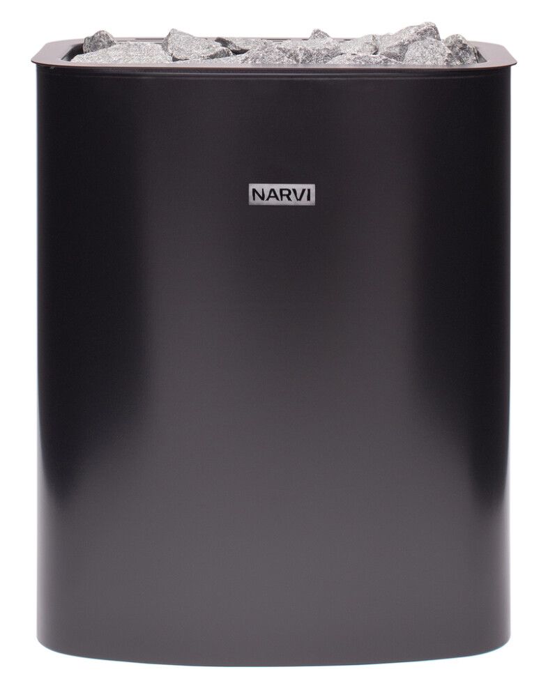 Sähkökiuas Narvi NC Electric musta 6 kW