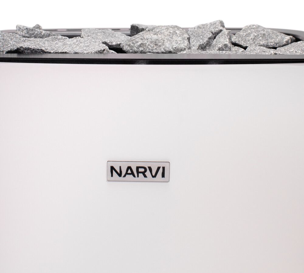 Sähkökiuas Narvi NC Electric valkoinen 9 kW