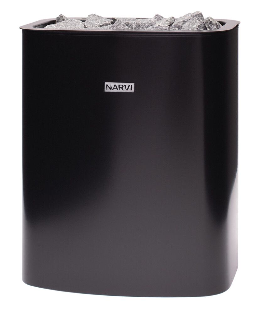 Sähkökiuas Narvi NC Electric WiFi musta 9 kW